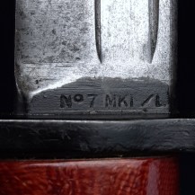 British Lee Enfield No. 7 Mk 1 Land Service Bayonet, Dated 1946 by Poole 8_1